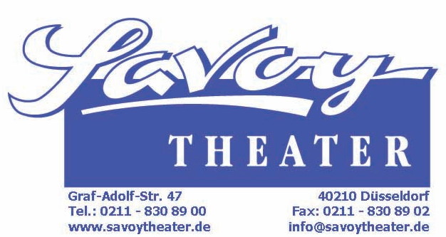 Savoy Theater D&uuml;sseldorf - Sponsor der DKG Weissfr&auml;cke